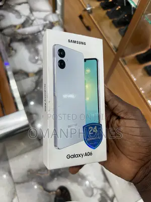 New Samsung Galaxy A06 64 GB Black