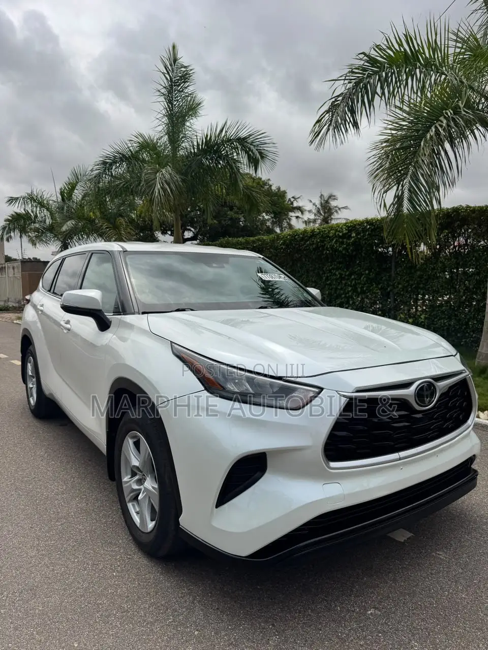 Toyota Highlander XLE AWD 2020 White