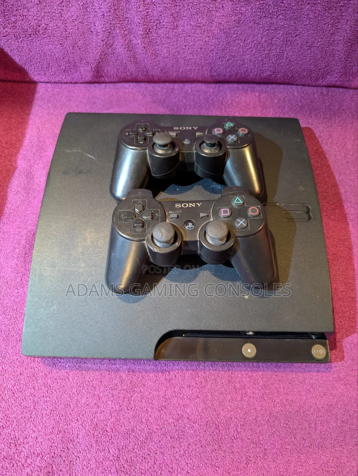 Ps3 Slim With 5 Games 2 Controllers