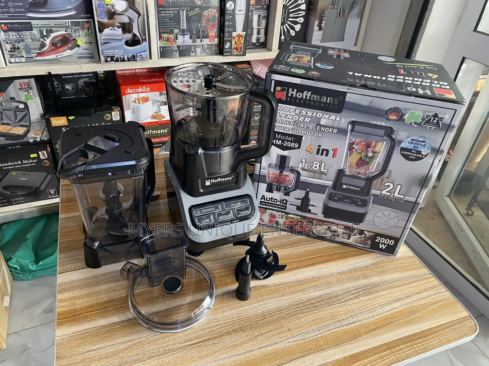 Hoffmans High Power Commercial Blender
