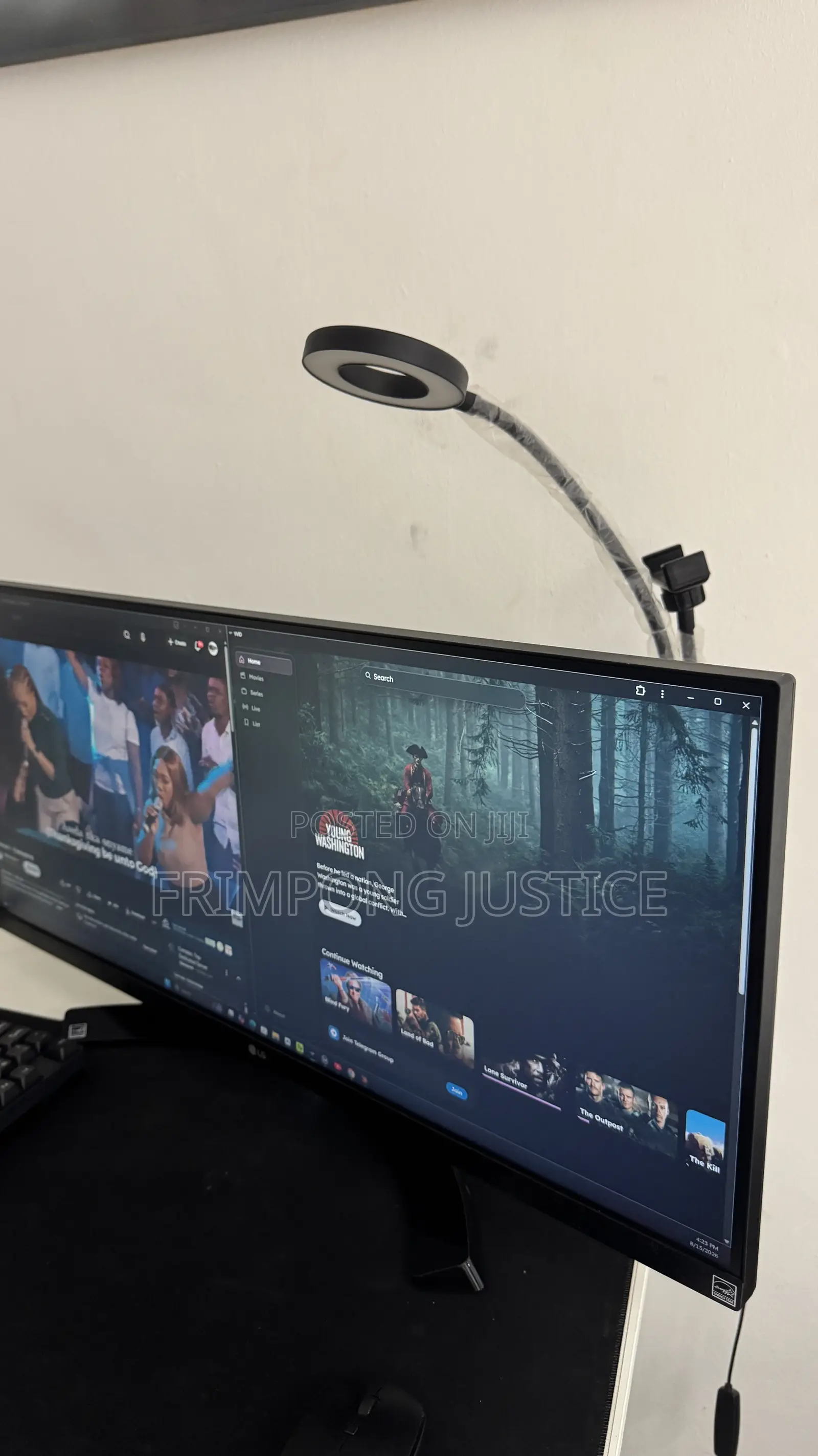 LG 29” UltraWide Monitor 29WP60G – 2560×1080 IPS | 75Hz | HDR10