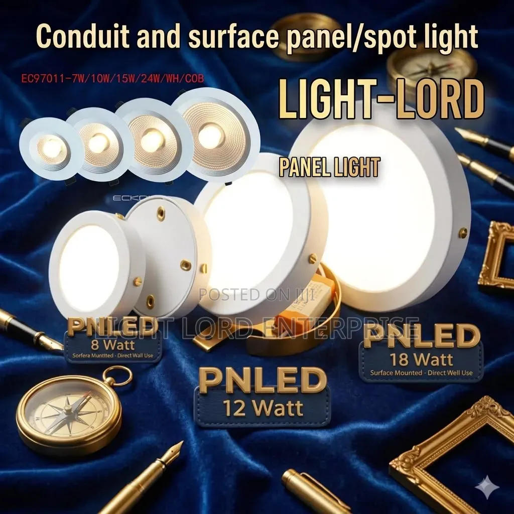6w/12w/18w/20w/24w/30watt Surface Panel Light