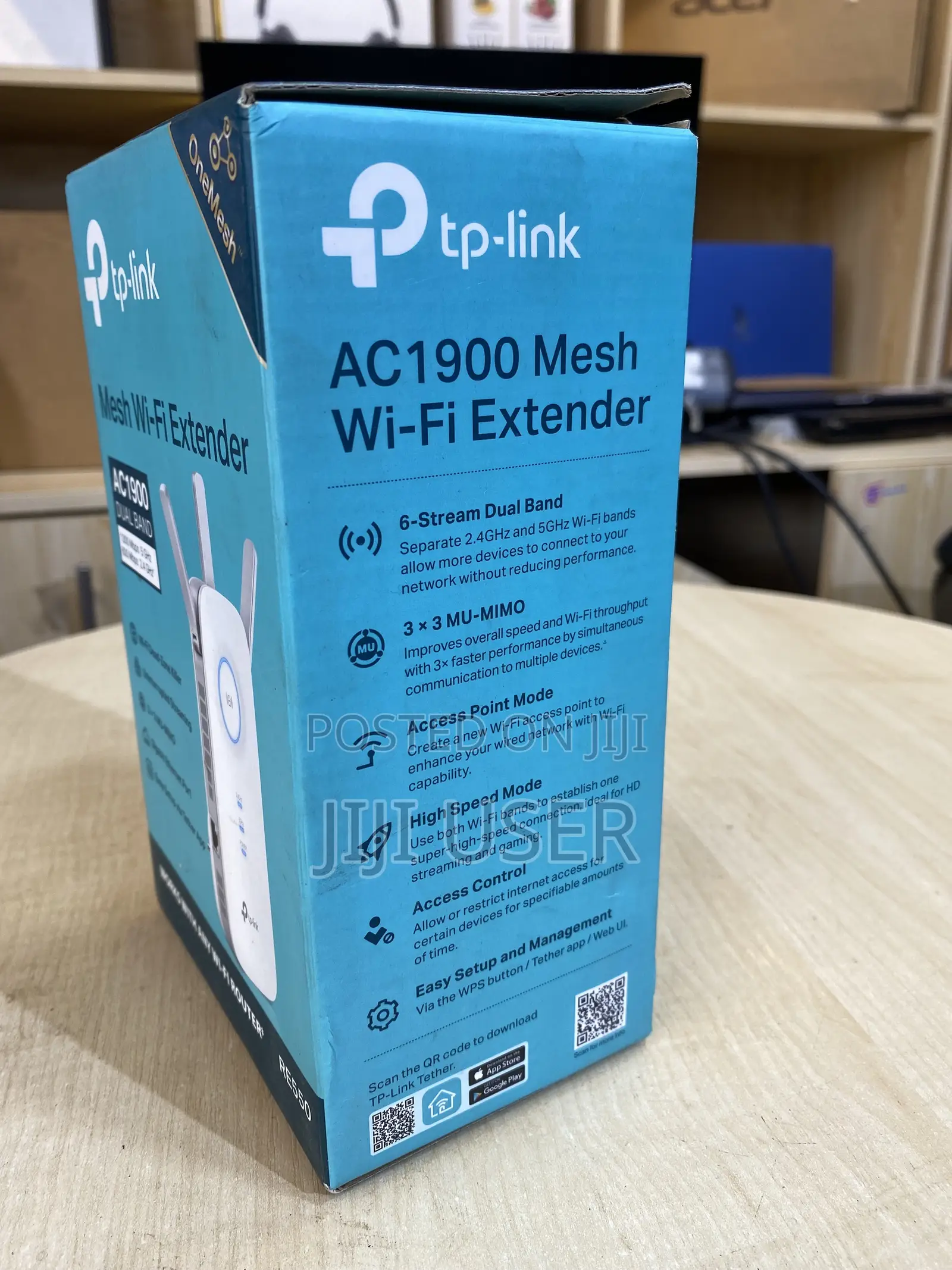 TP-Link AC1750 WiFi Extender (RE450), Up to 1750Mbps