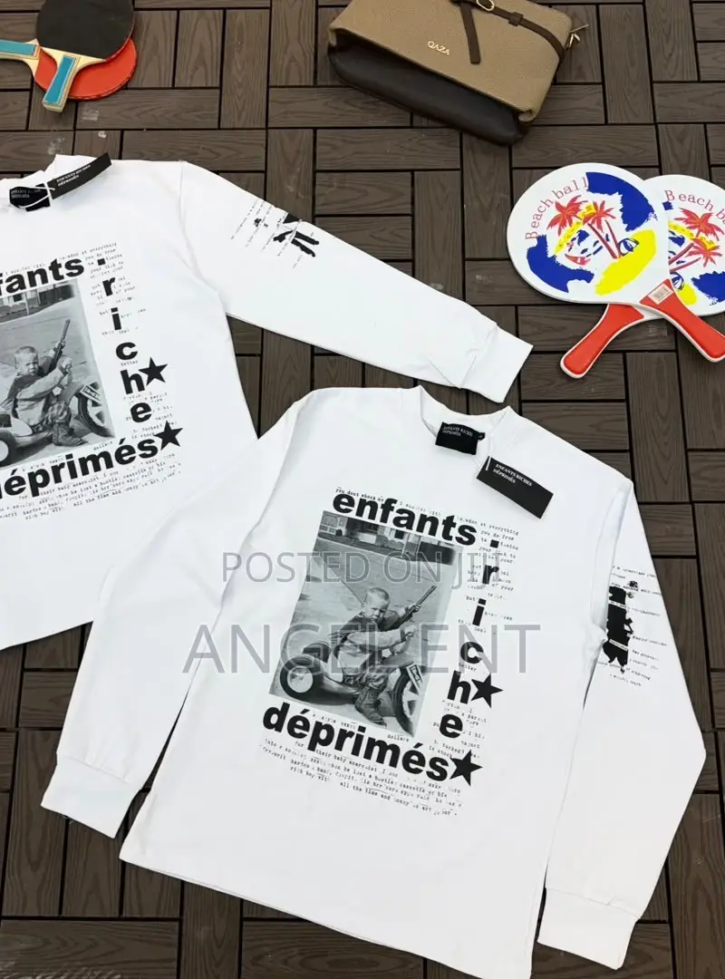 Enfants Riches Déprimés Long-Sleeve Available (Location: Adum Kumasi)