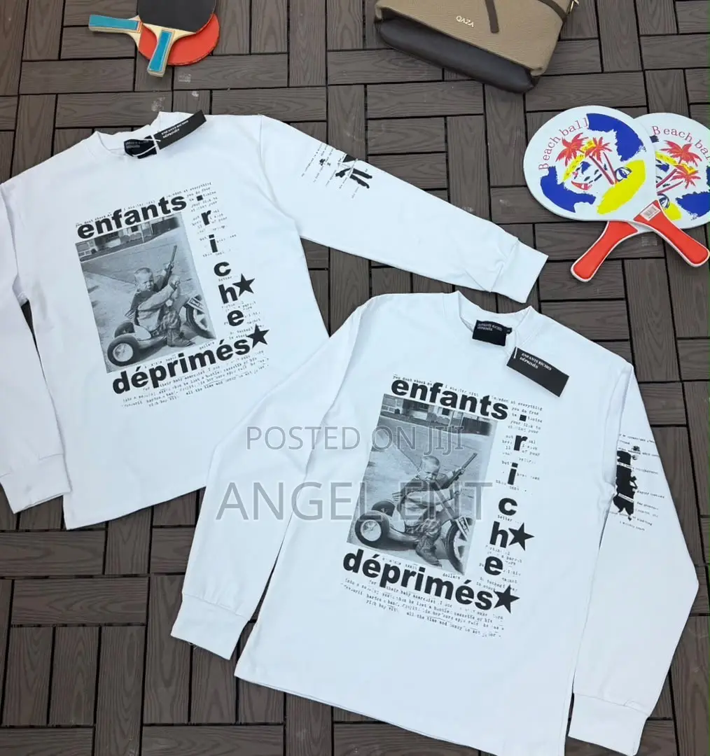 Enfants Riches Déprimés Long-Sleeve Available (Location: Adum Kumasi)