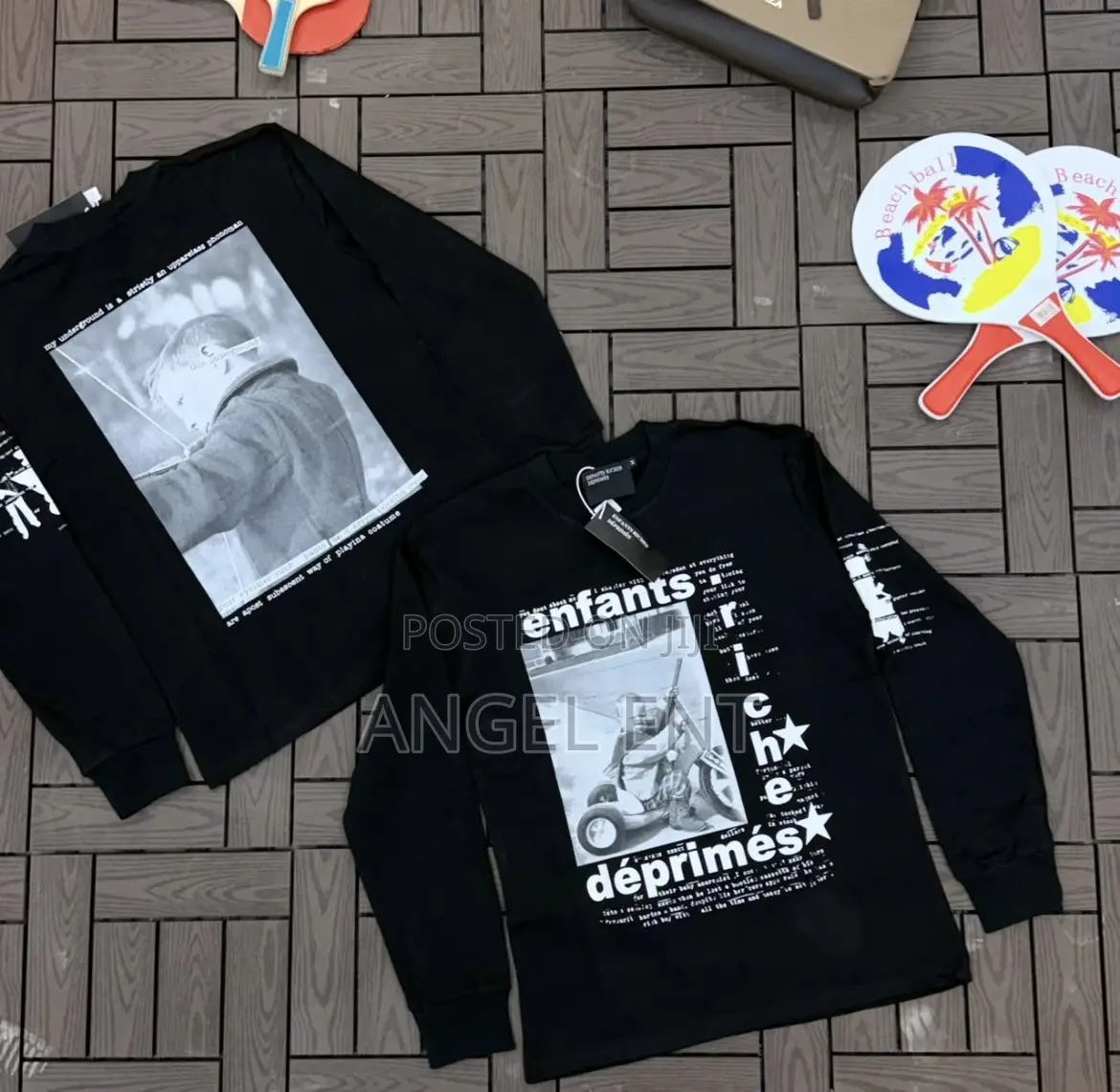 Enfants Riches Déprimés Long-Sleeve Available (Location: Adum Kumasi)