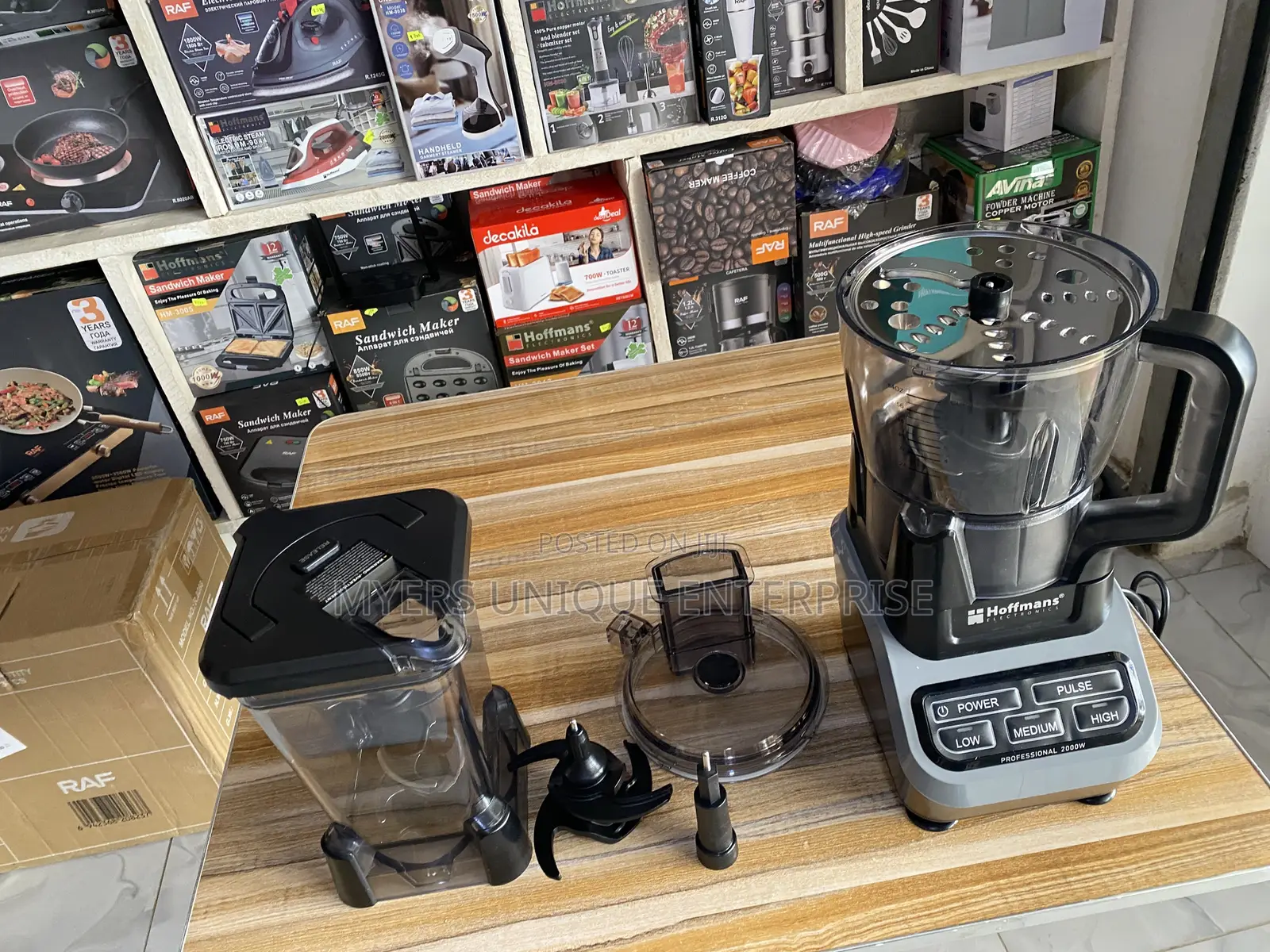 Hoffmans 2000W Blender for Juice Bars and Home