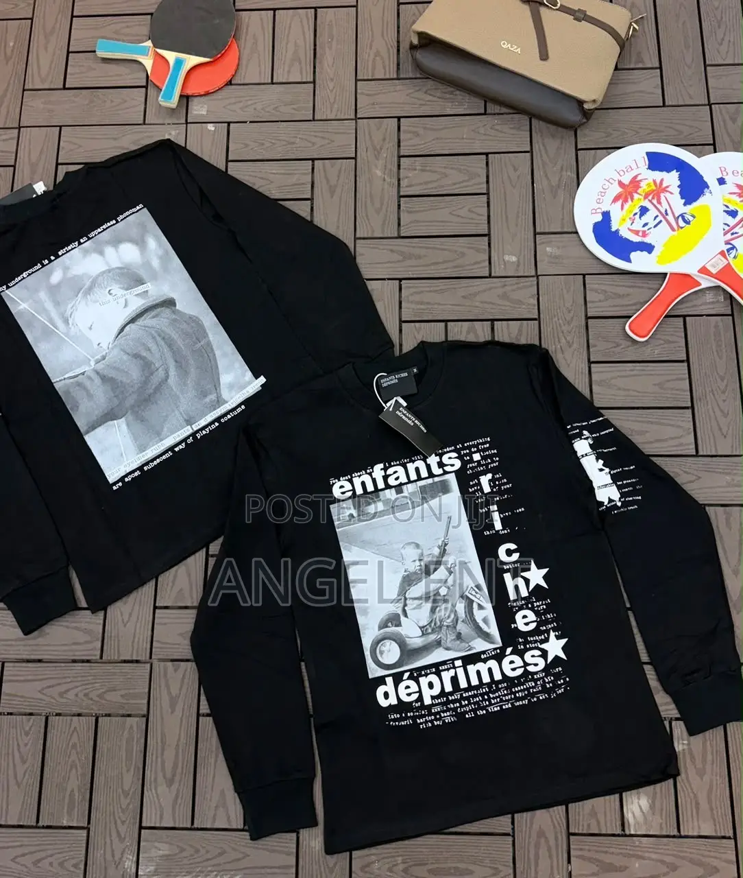 Enfants Riches Déprimés Long-Sleeve Available (Location: Adum Kumasi)