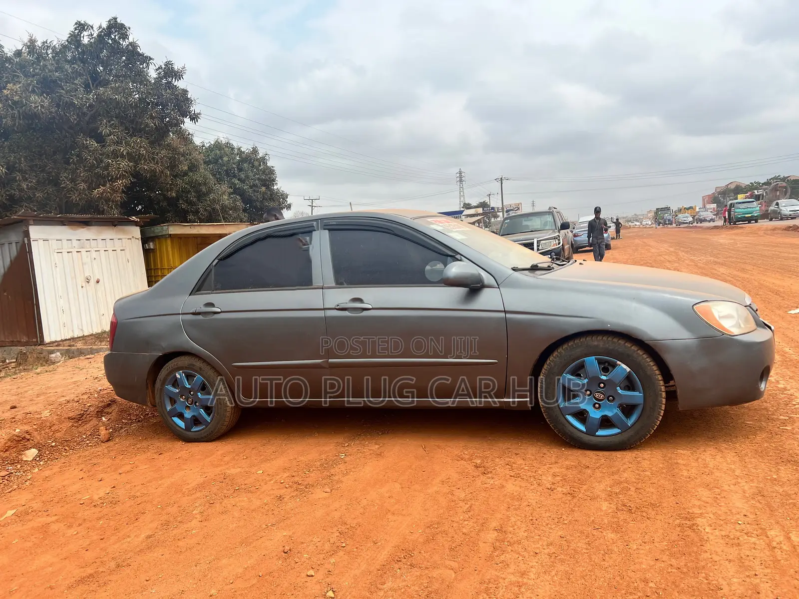 Kia Spectra 2008 Gray