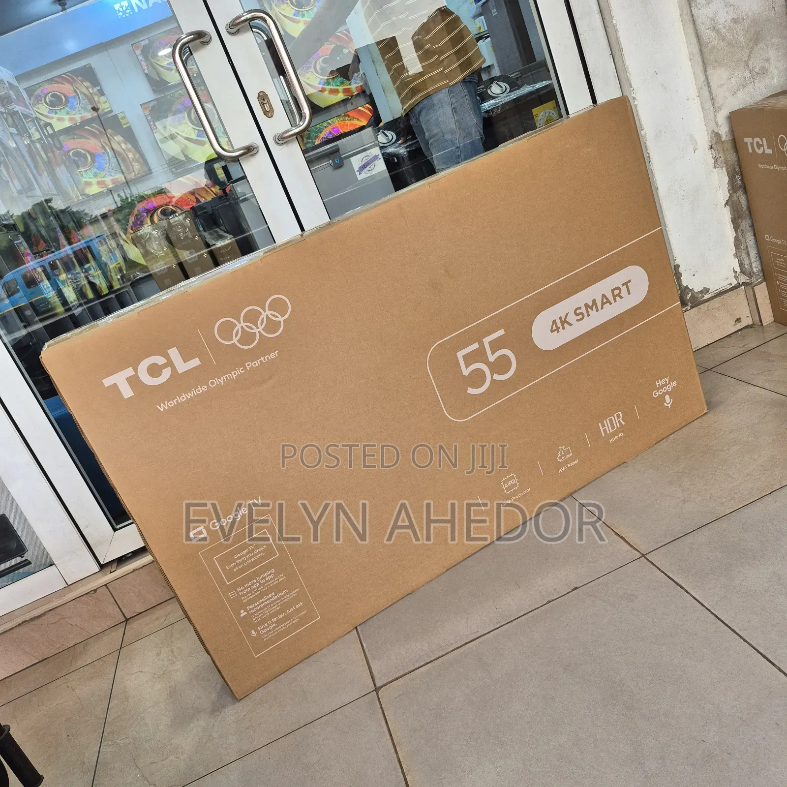 Google TCL 55 Inches Smart HDR TV Fresh in Box Available for Sale