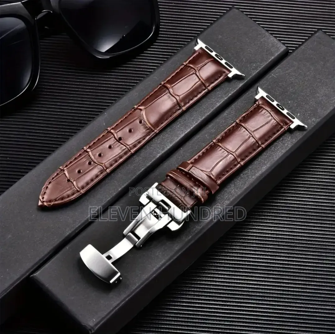 Apple Watch Straps (Business Embossed Leather)