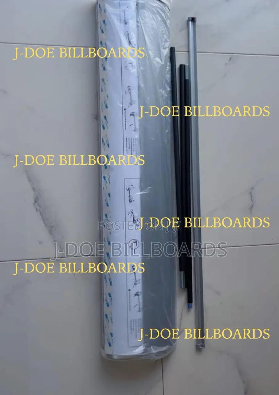 Large Format Printing, Billboards, Pullup Banners, Telescopic Flags.