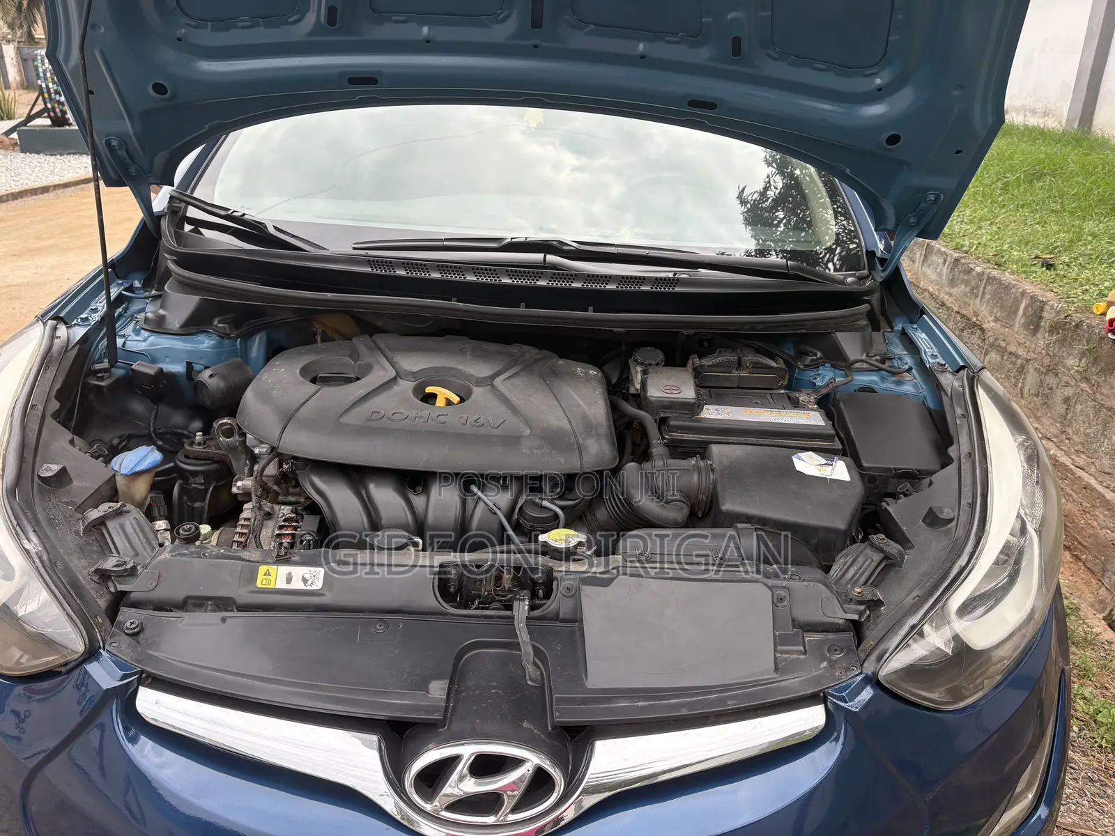 Hyundai Elantra Limited Sedan FWD (1.8L 4cyl 6A) 2016 Blue