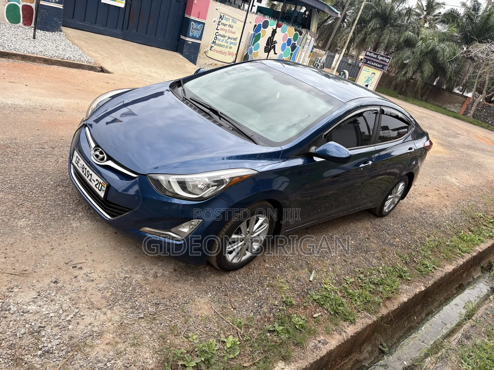 Hyundai Elantra Limited Sedan FWD (1.8L 4cyl 6A) 2016 Blue