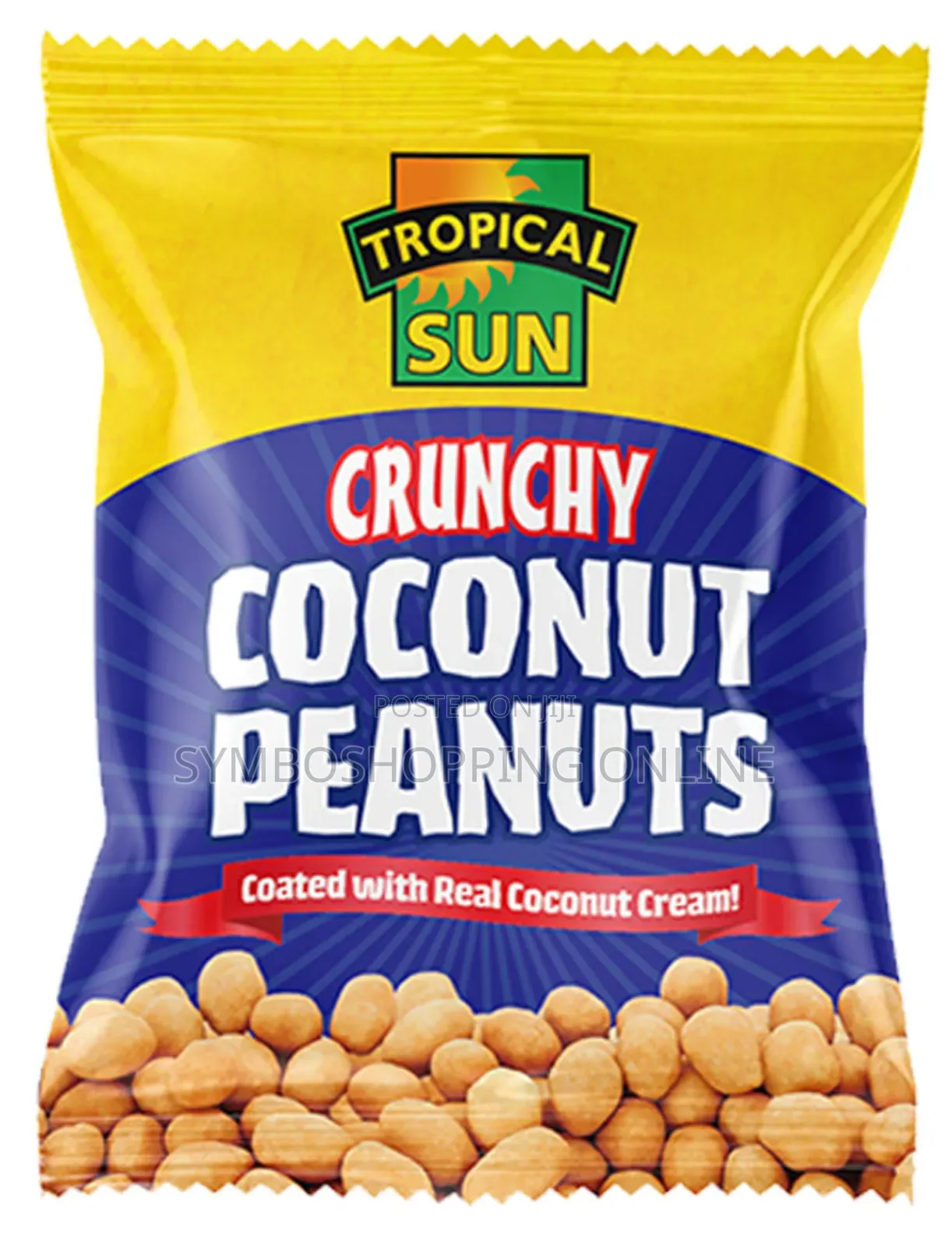 Tropical Sun Crunchy Coconut Peanuts 50g