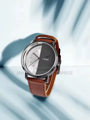 Tomi 3PCS T080 Luxury Business Gift Box Set Men Watch + Wallet + Pen