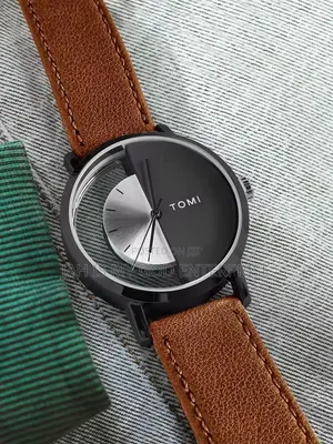 Tomi 3PCS T080 Luxury Business Gift Box Set Men Watch + Wallet + Pen