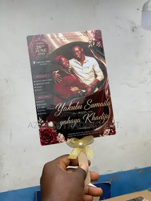 Custom Wedding Hand Fans