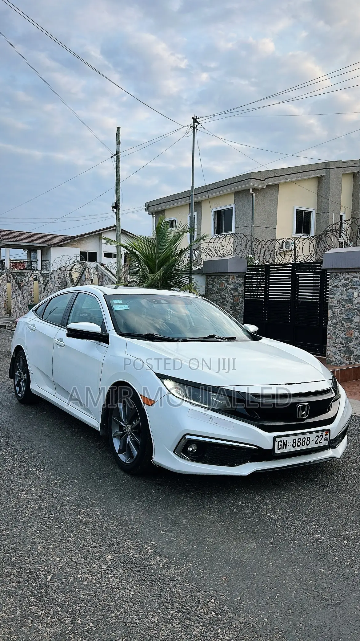 Honda Civic Touring Sedan 2020 White