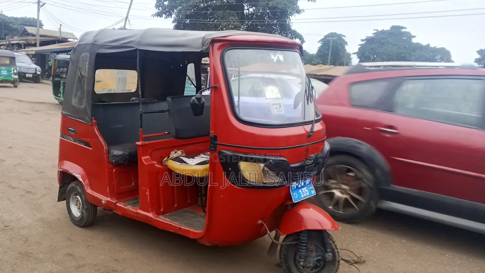 TVS King Deluxe Plus iTouch Start 2024 Red