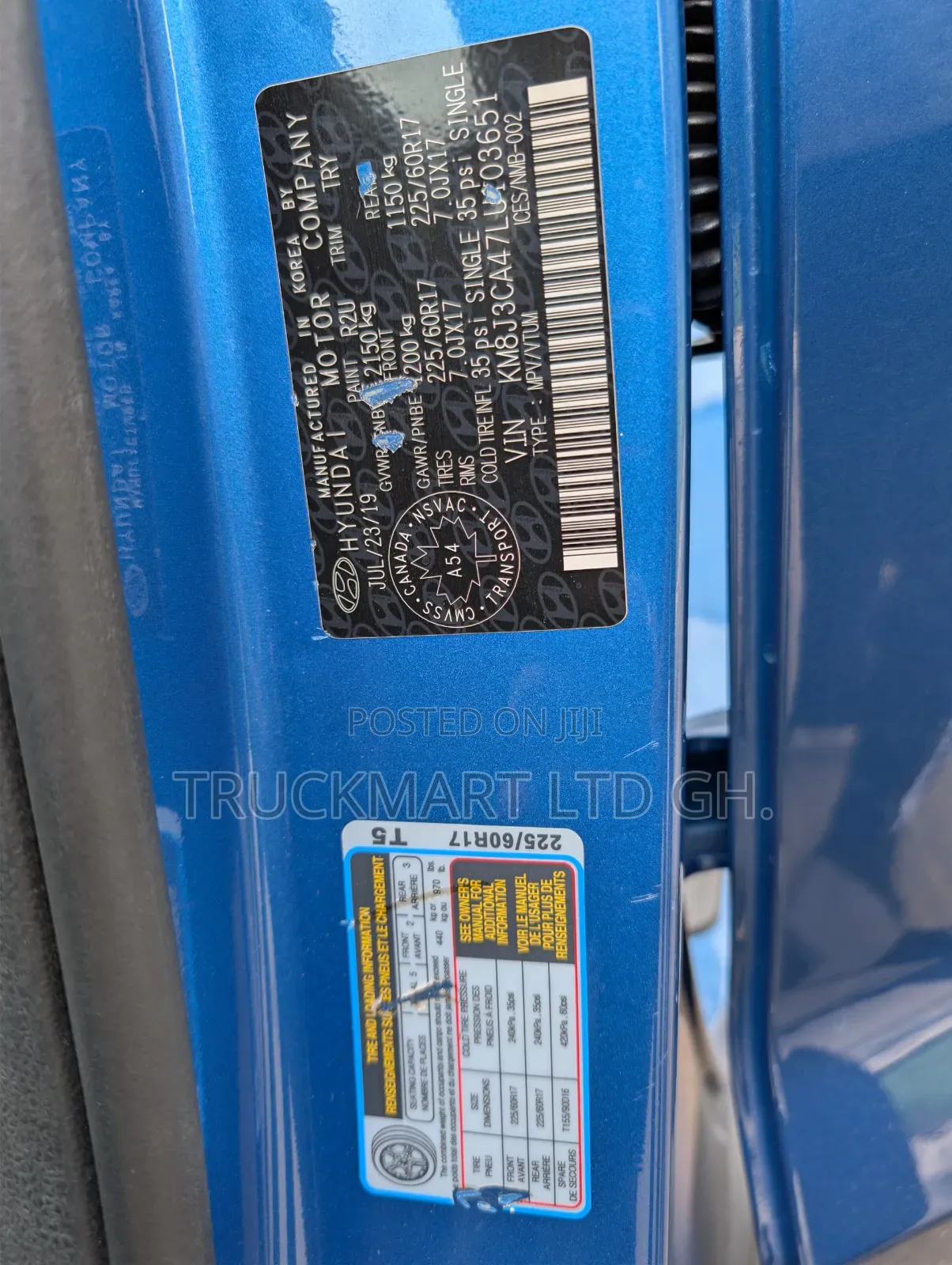 Hyundai Tucson 2020 Blue