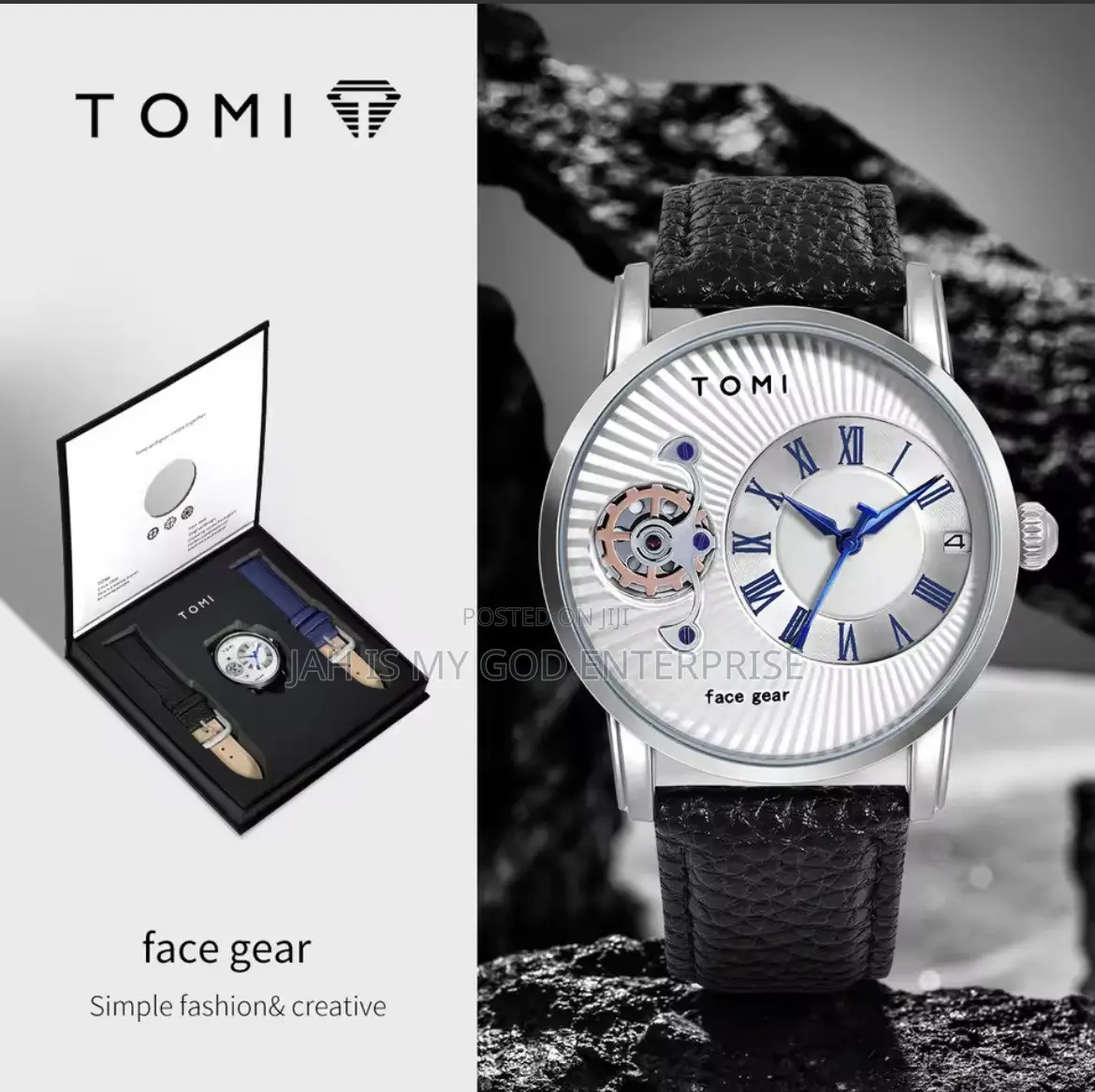 Tomi T104 Classic Men's Gift Set Luxury Versatile Quartz Watch