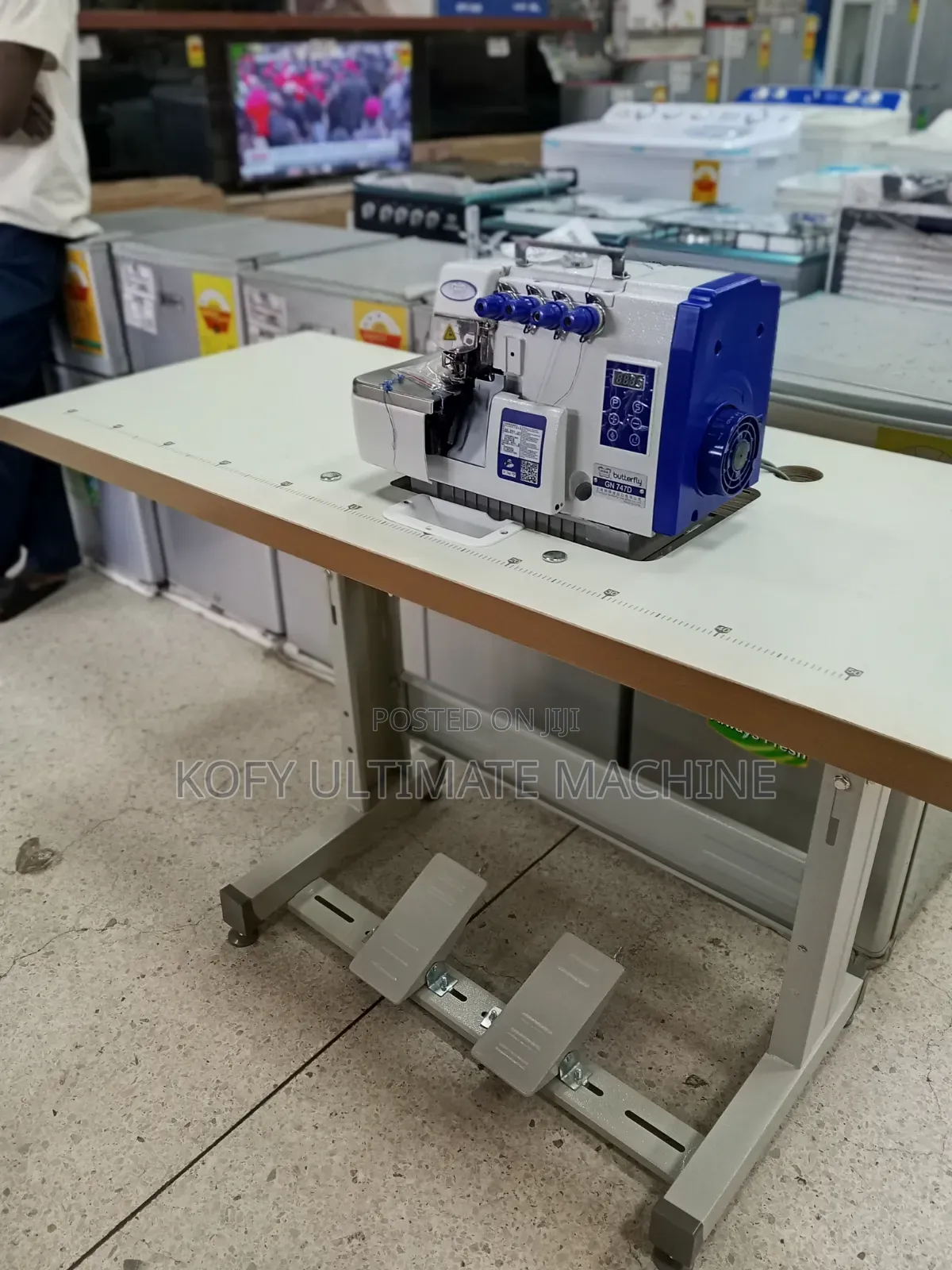 Digital Butterfly Knitting Machine 4thread