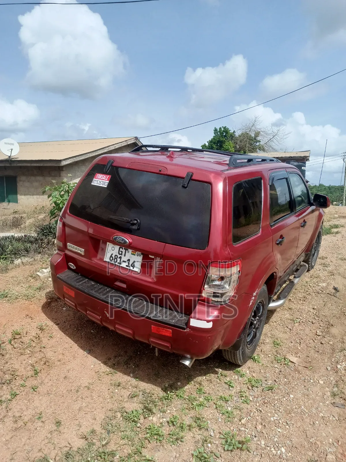 Ford Escape 2012 Red