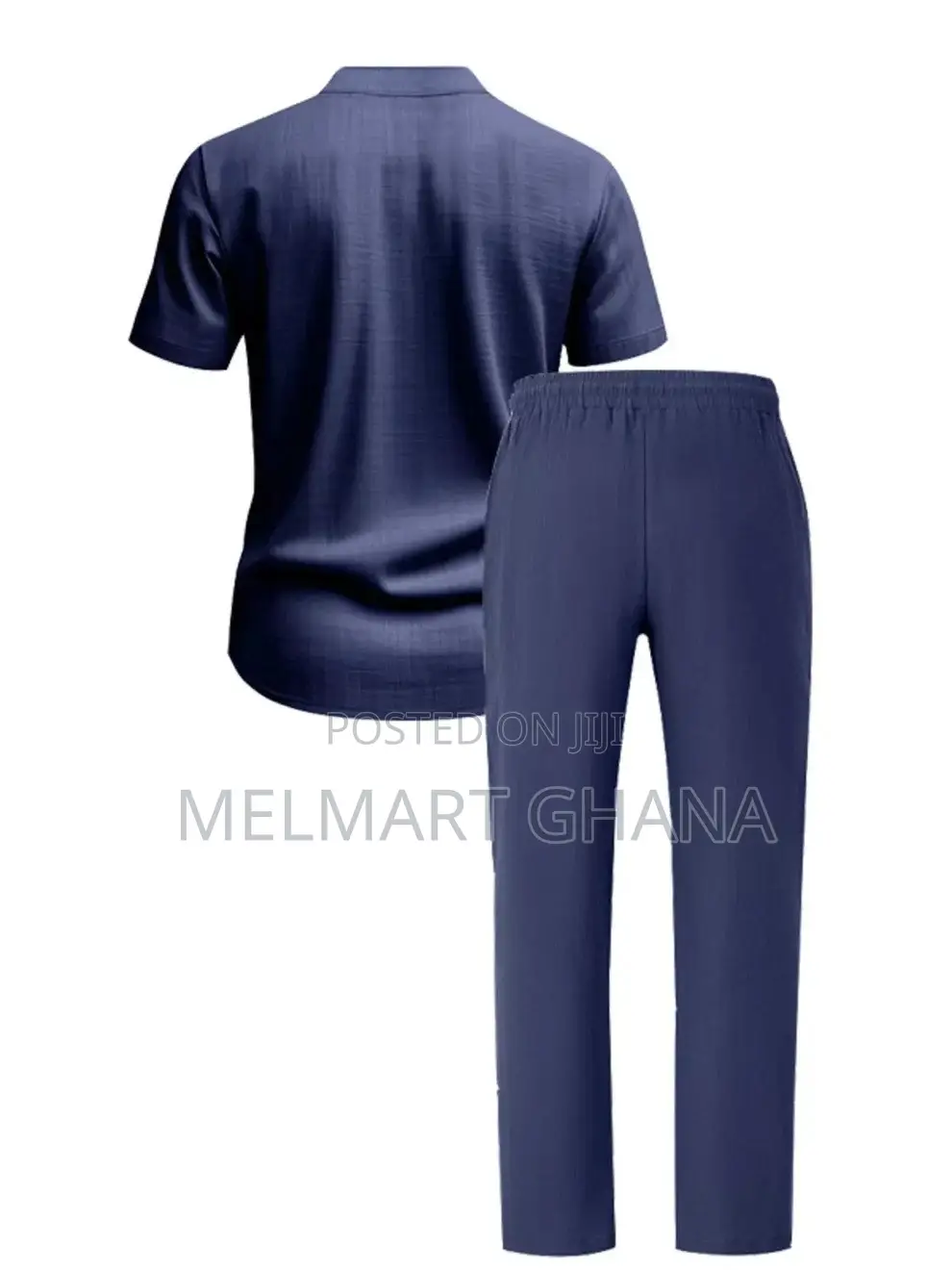 Men's Plus Size Casual Shirt Pants Set