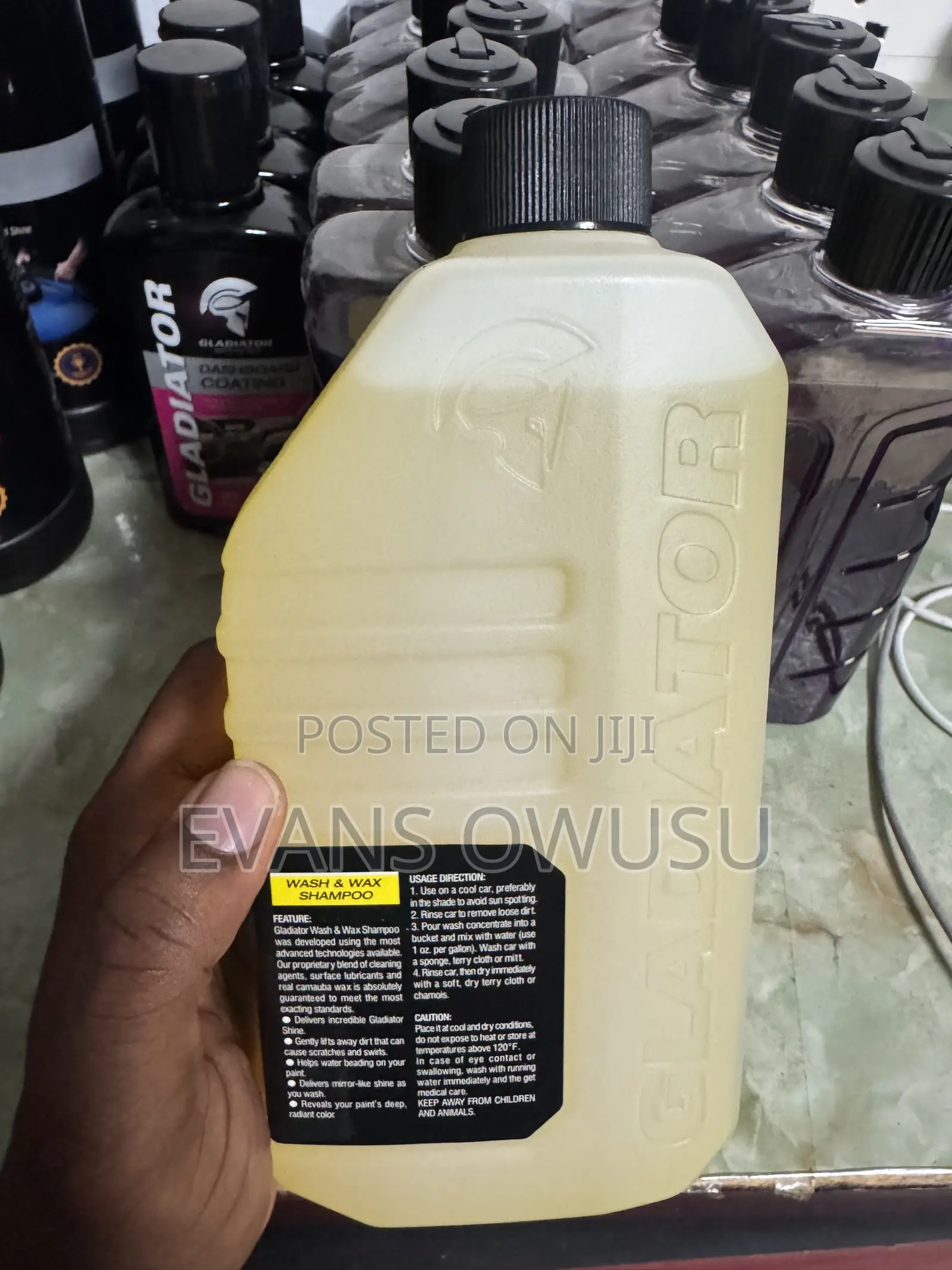 Wash and Wax Shampoo