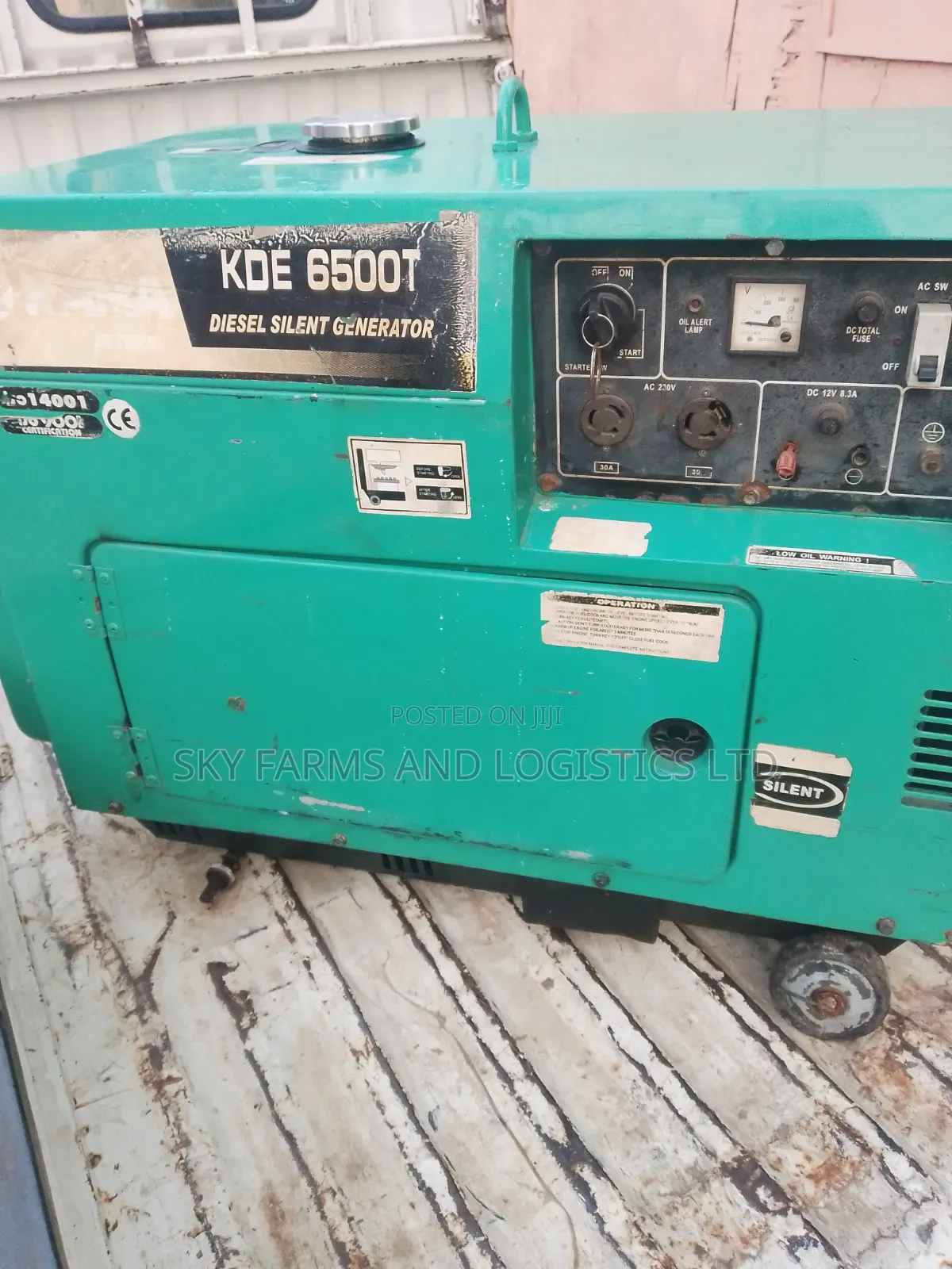 Ggenerator Plant for Rental (10kva) Diseal