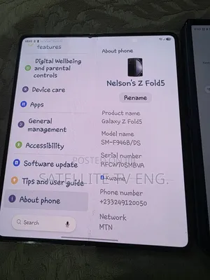 Samsung Galaxy Z Fold 5 256 GB Silver