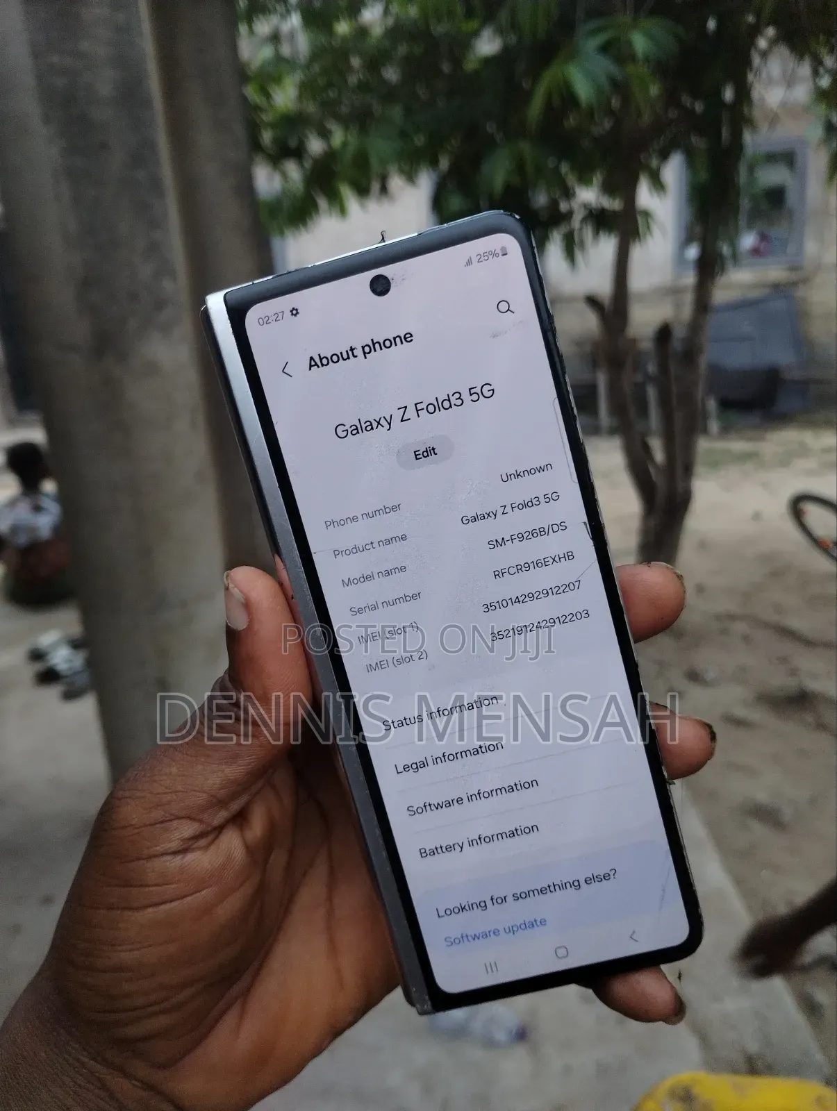 Samsung Galaxy Z Fold3 5G 512 GB Gold
