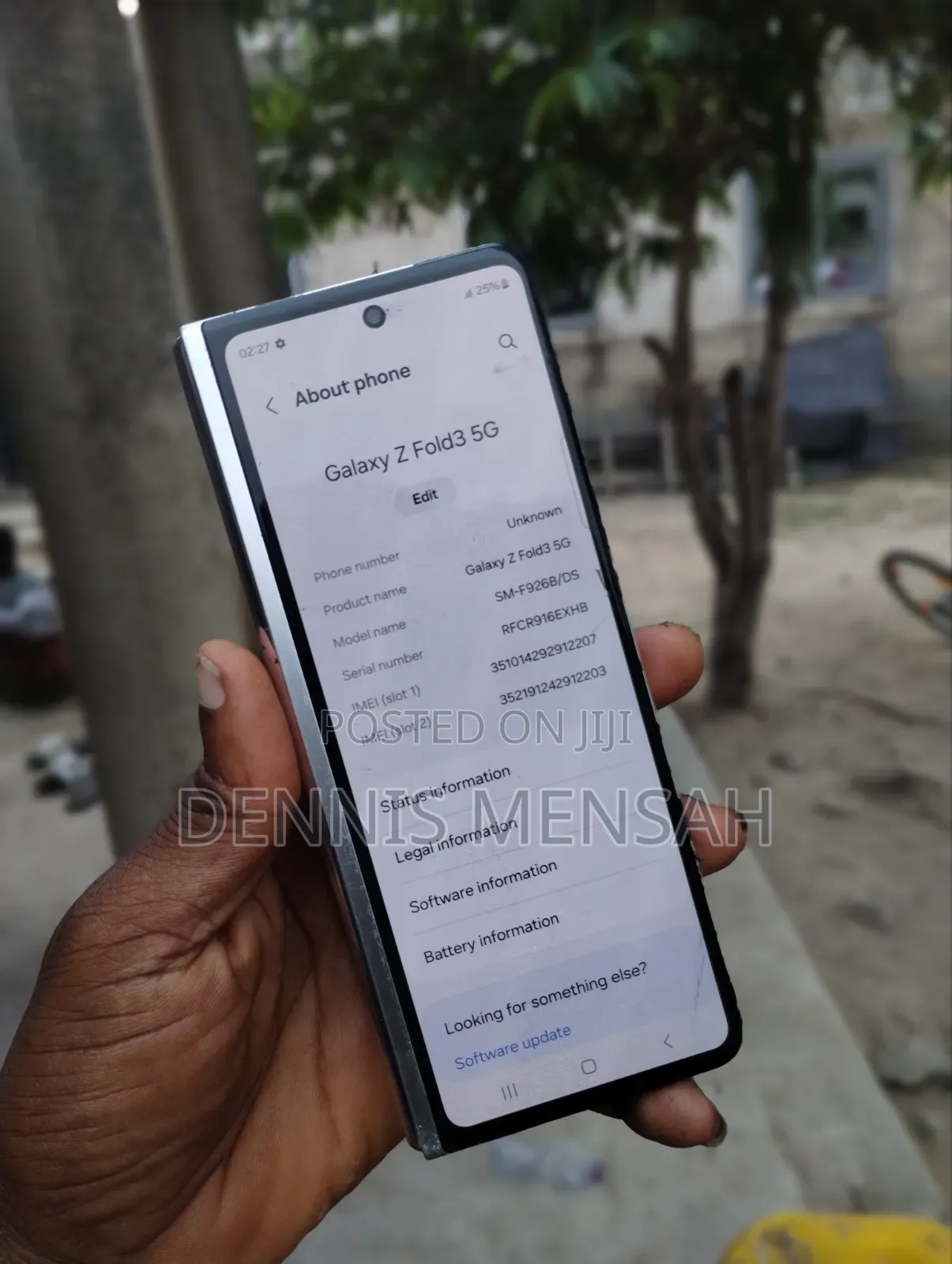 Samsung Galaxy Z Fold3 5G 512 GB Gold