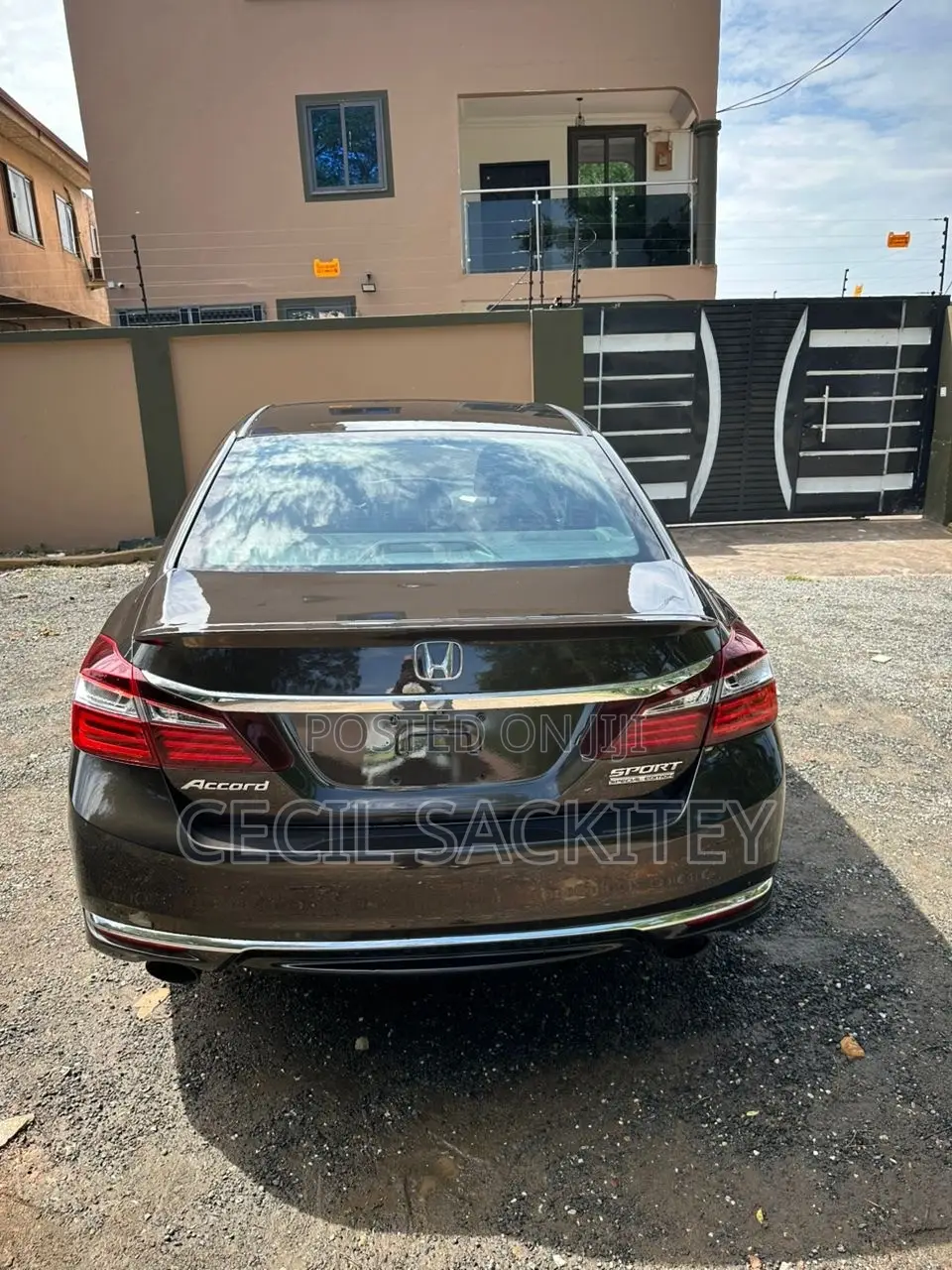 Honda Accord Sport 4dr Sedan FWD (2.4L 4cyl 2A) 2017 Gray