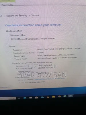 Desktop Computer Dell OptiPlex 3020 16GB Intel Core i3 HDD+SSD 500GB