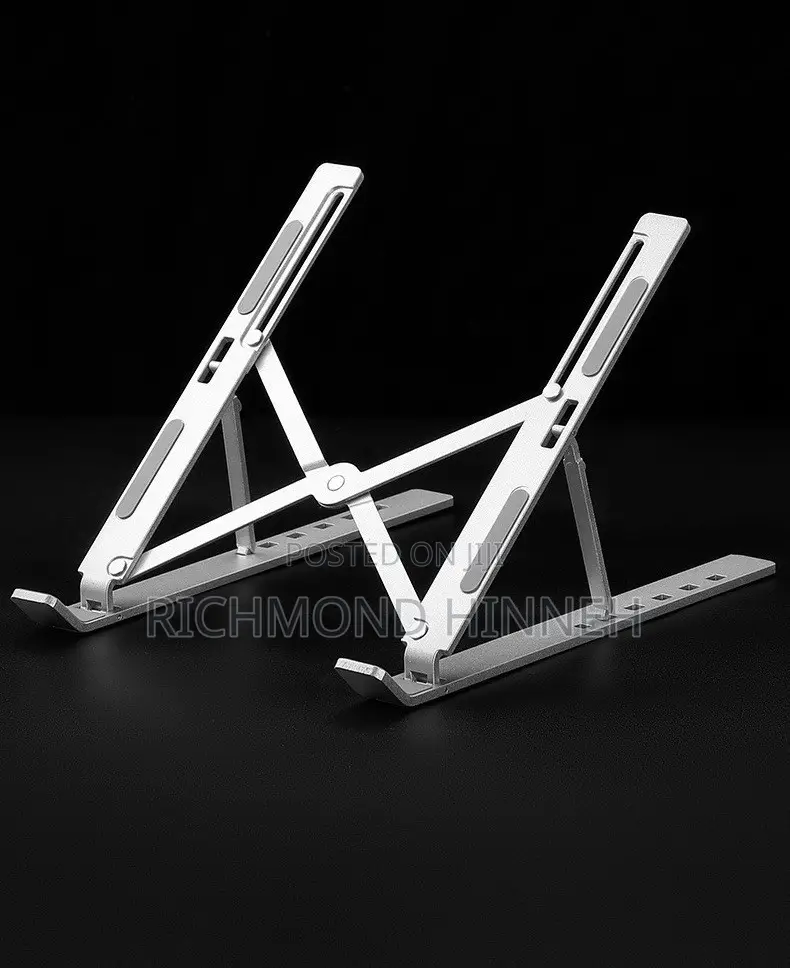 Metallic Laptop Stand -Single
