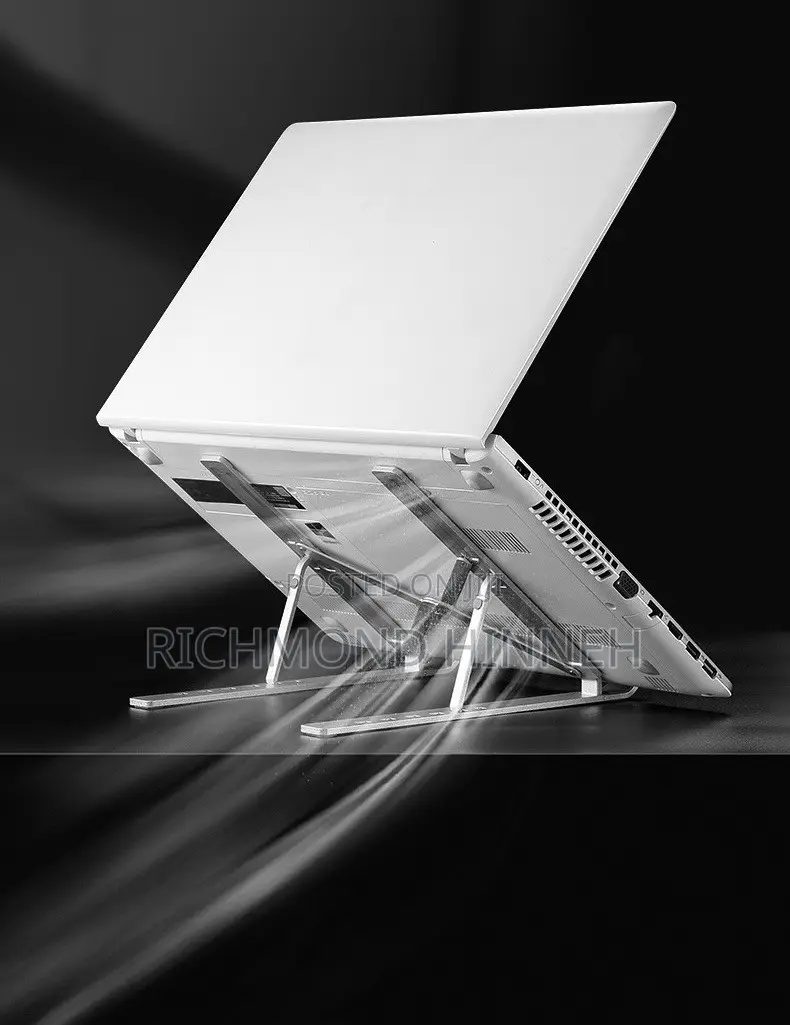 Metallic Laptop Stand -Single