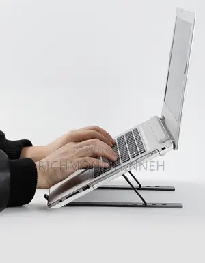 Metallic Laptop Stand -Single