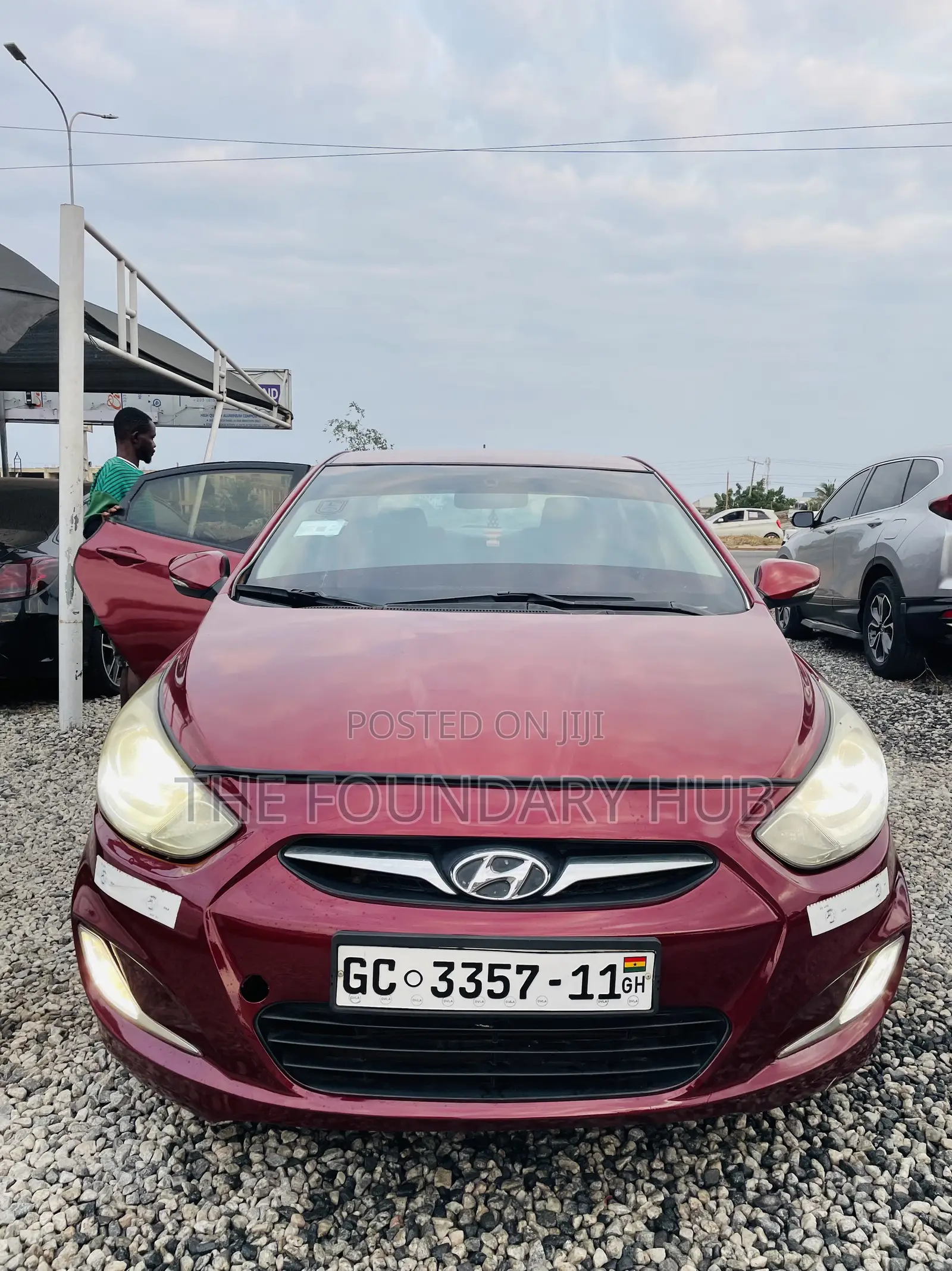 Hyundai Accent GS Automatic 2010 Red