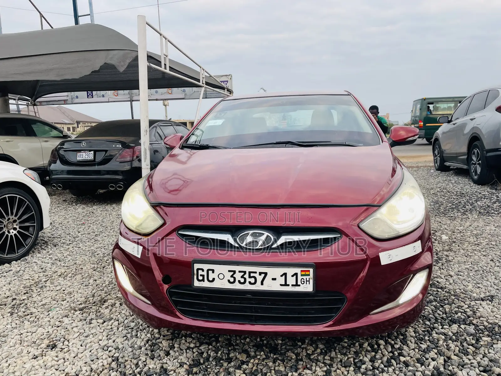 Hyundai Accent GS Automatic 2010 Red