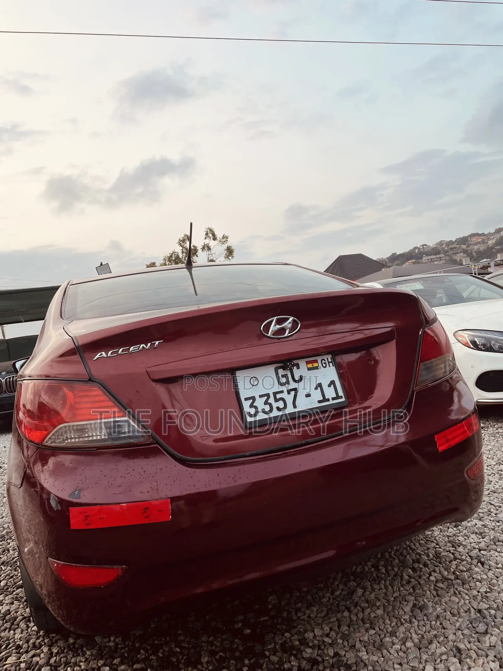 Hyundai Accent GS Automatic 2010 Red