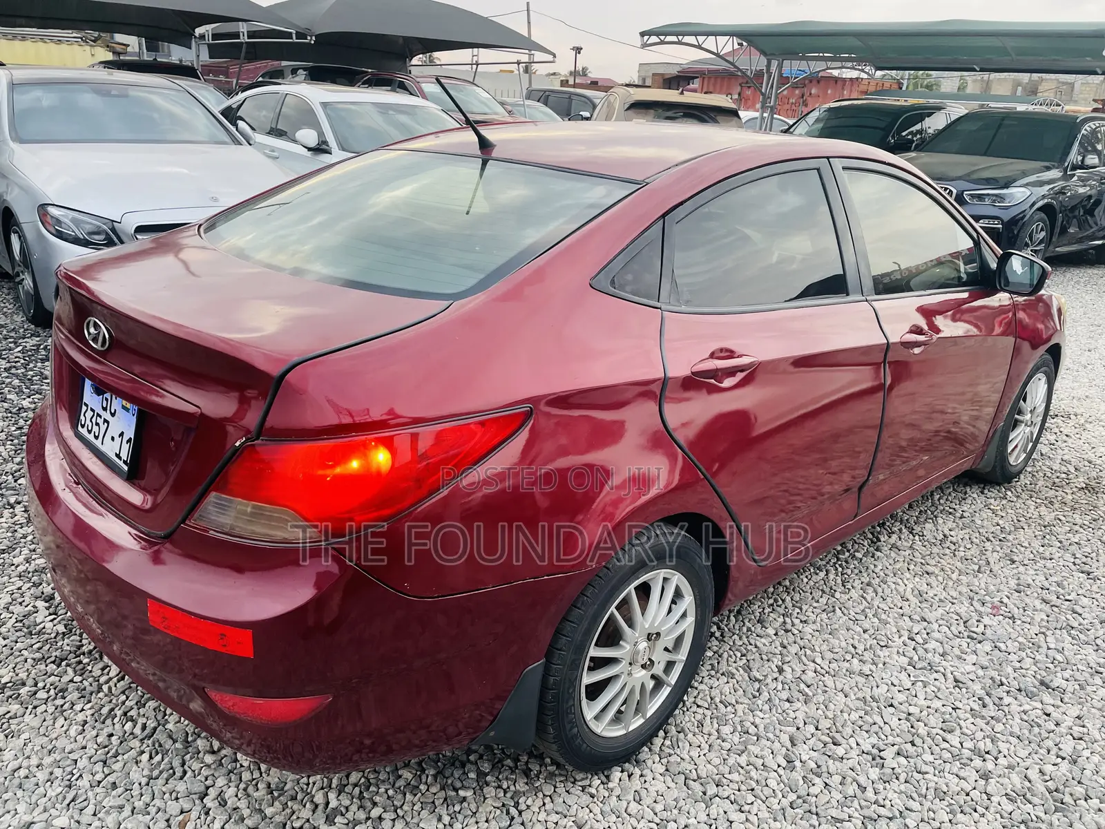 Hyundai Accent GS Automatic 2010 Red