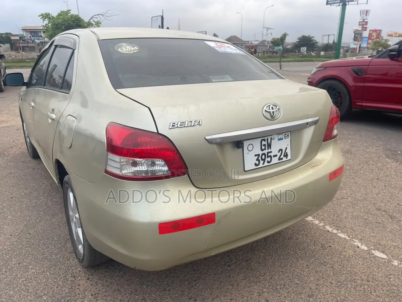 Toyota Belta 2010 Gold
