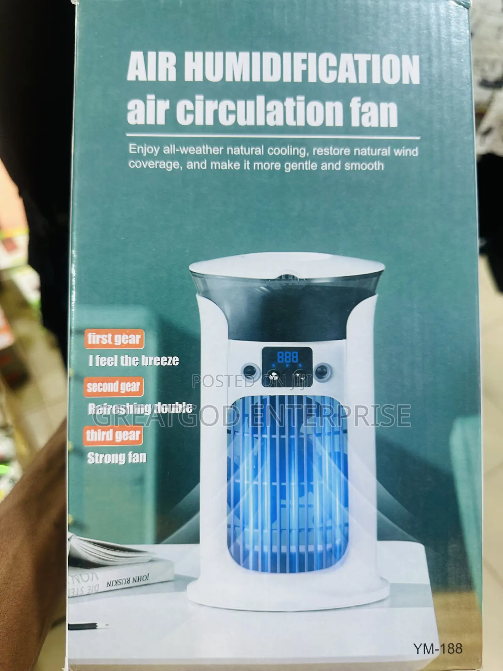 YM-188 Air Humidification Air Circulation Fan