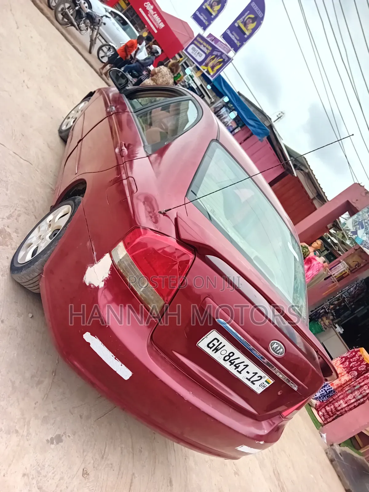 Kia Spectra 2007 Red