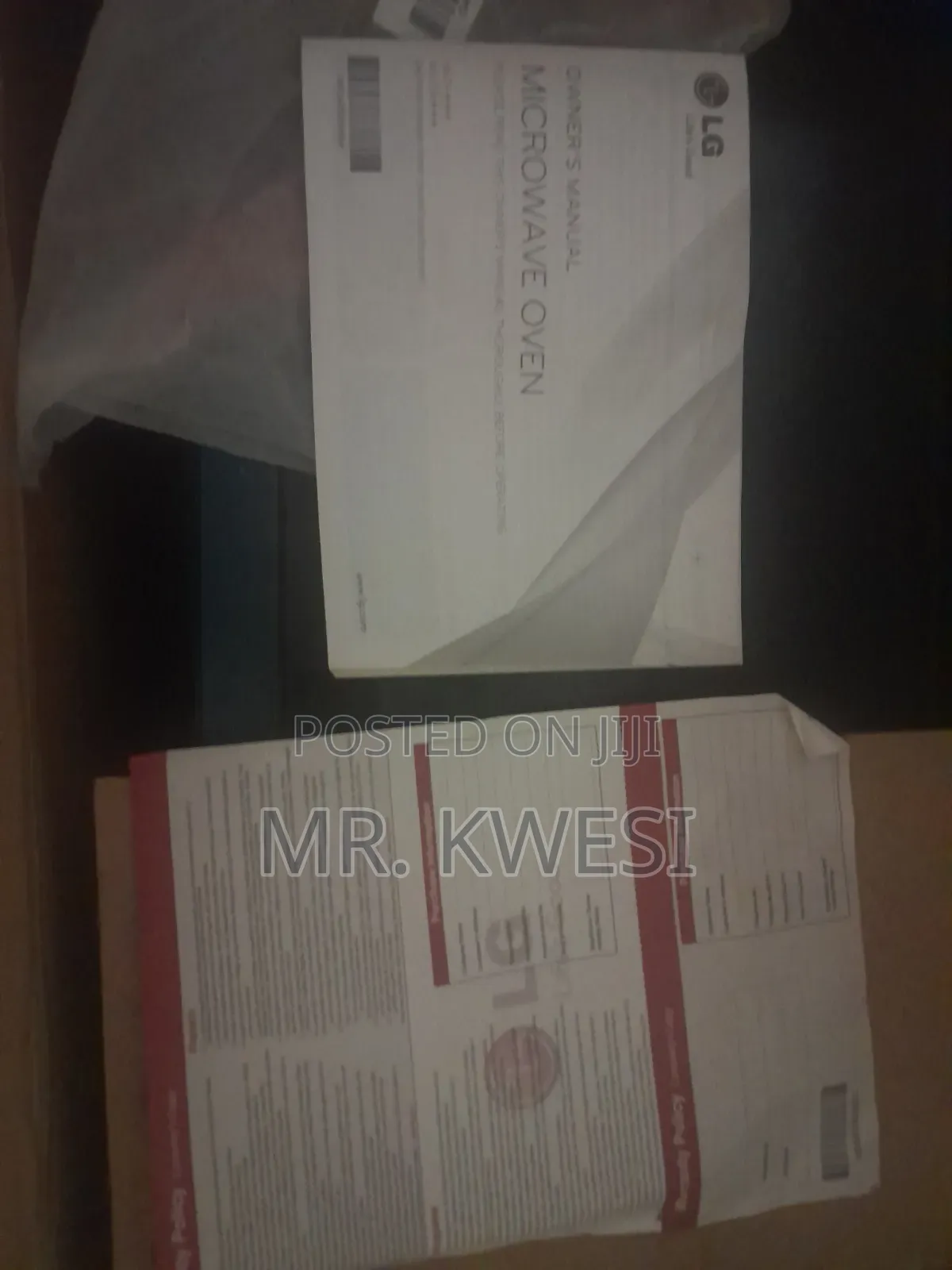 Faulty LG Microwave