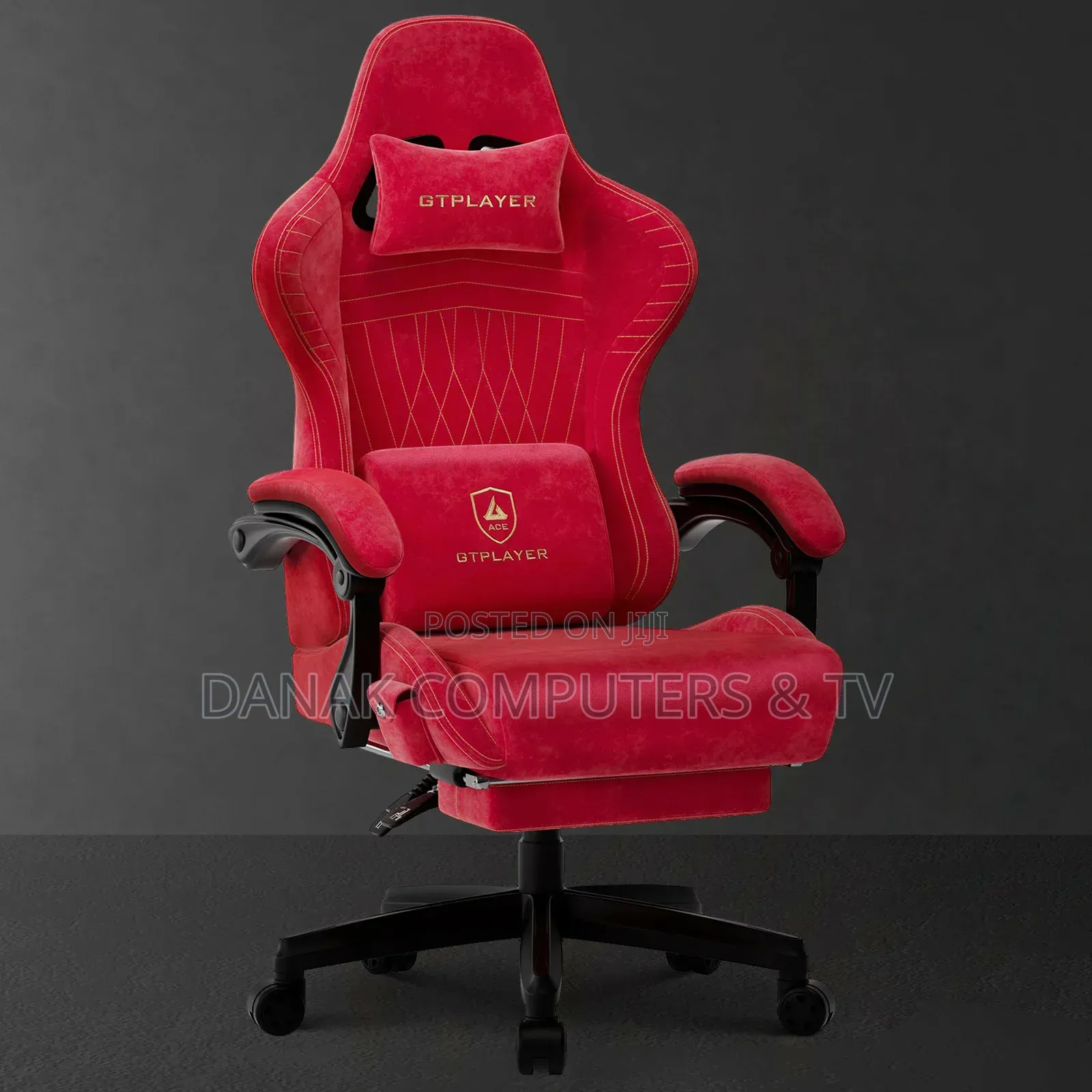 Gtplayer Ace Pro Series Gaming Chair (Red)