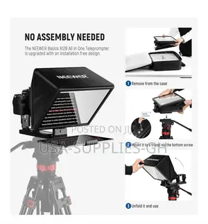 NEEWER Basics X12B Aluminum Alloy Teleprompter 12-Inch From USA