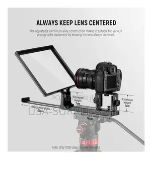 NEEWER Basics X12B Aluminum Alloy Teleprompter 12-Inch From USA